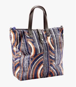 HAPPY BERTA Viscose, cotton, leather bag for Women 37 x 32 x 15 CM - 1