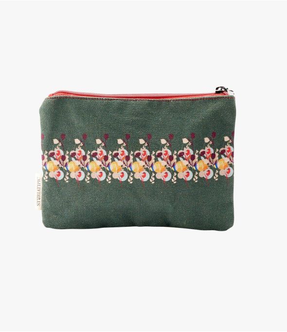 VANITY BRIQUE Women's Cotton Clutch Pouch, PE 21 x 15 CM - 1