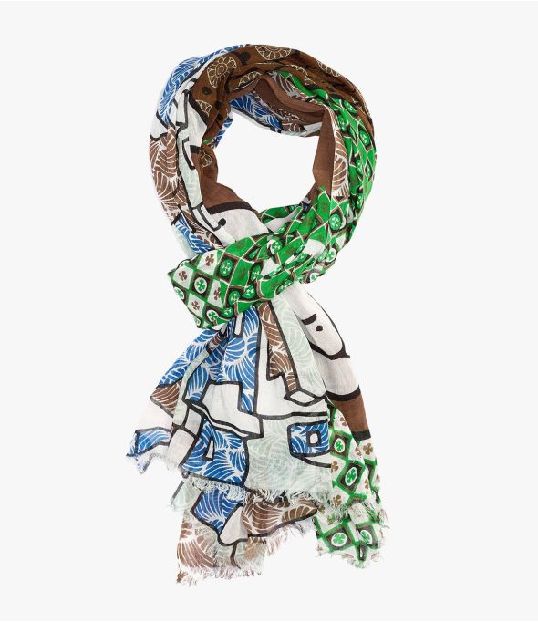 FREDY Men's Cotton Scarf 100 x 200 CM - 5