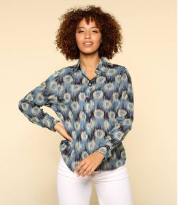 BONI JADE BLEU Modal Shirt for Women - 1