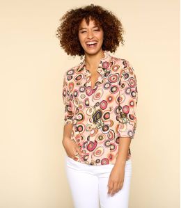 BONI ZELI ROSE Women's Modal Shirt - 1