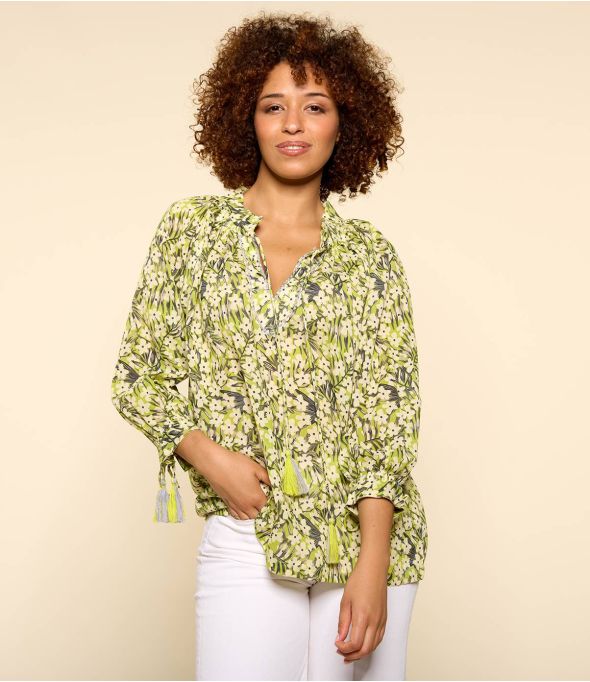 BETI SAKURI ANISE Women's Cotton Blouse - 1