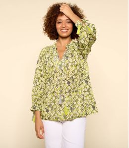 BETI SAKURI ANISE Women's Cotton Blouse - 2