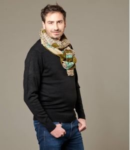 ELYOT Men's Wool Scarf 80 x 200 cm - 1