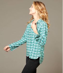 FRAN KARO CANARD Viscose Shirt for Women - 2