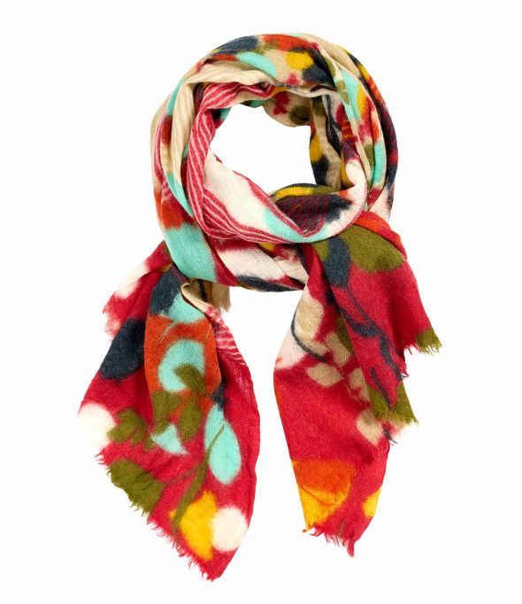 OFELIE Women's Wool Scarf 80 x 190 cm - 7