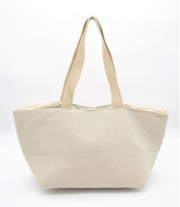 TOTE Michèle Women's Cotton Jute Bag 35 x 30 x 22 CM Storiatipic - 2