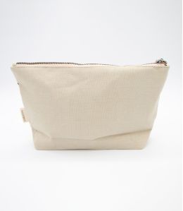 POUCH ROSITA jute, cotton for Women 34 x 20 x 10 cm / 21 x 15 x 6 cm - 2