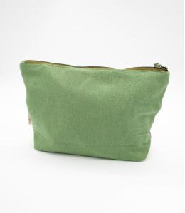 POUCH LORETTE jute, cotton for Women 34 x 20 x 10 cm / 21 x 15 x 6 cm - 2