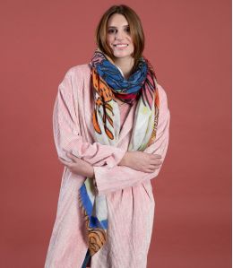 ELOISE Wool, Silk Scarf - 5