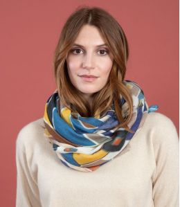 ENZA Wool, Silk Scarf - 5