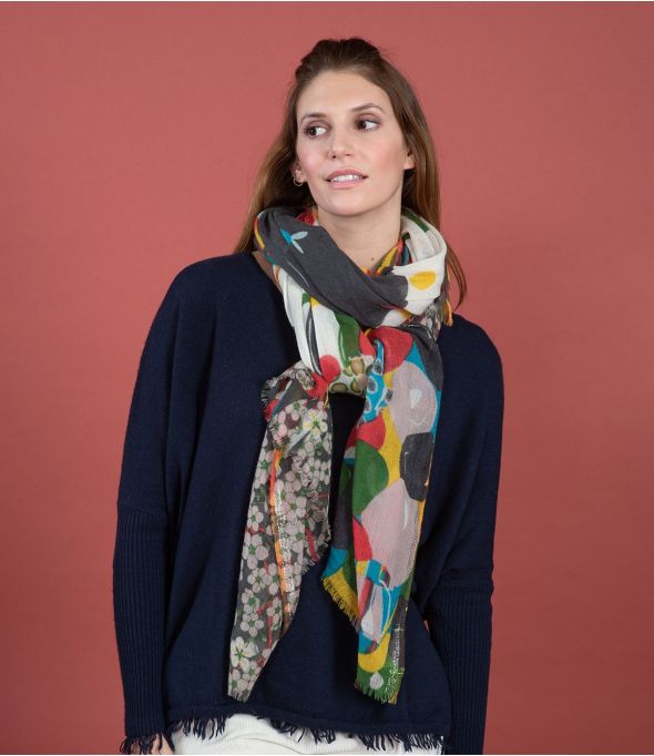 KANDY Wool Scarf, Lurex - 5