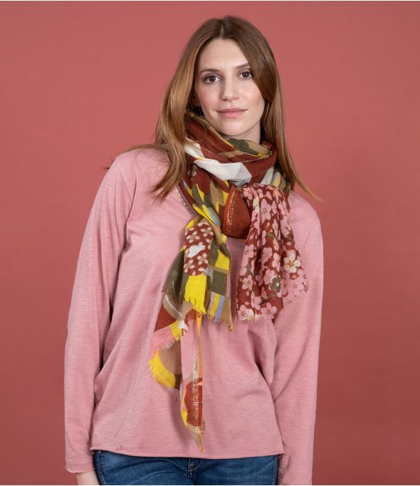 KANDY Wool Scarf, Lurex - 9