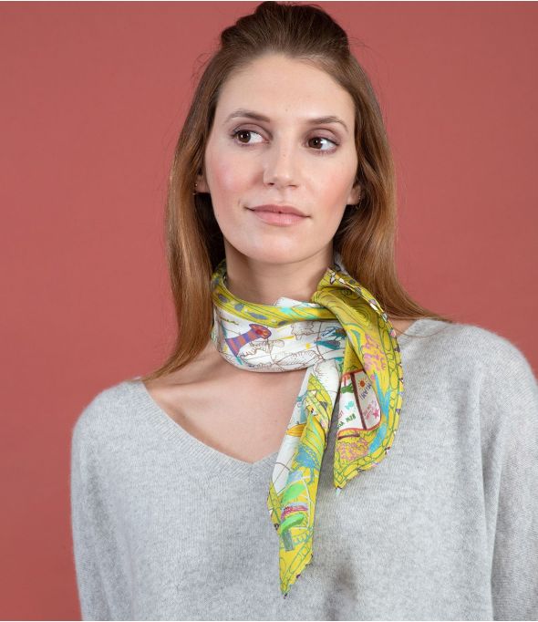 SOANE Silk Bandana - 1