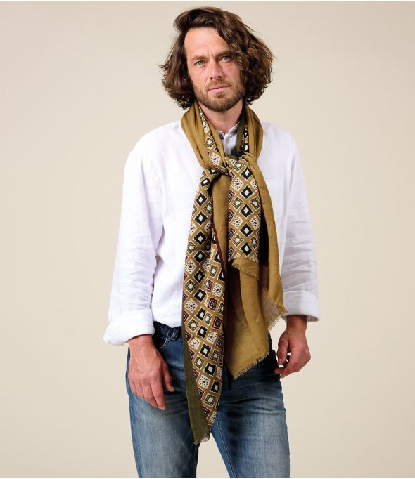 XYLO Wool Scarf, Cashmere - 1