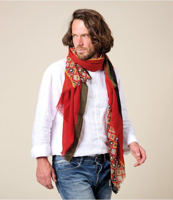 XYLO Wool Scarf, Cashmere - 10