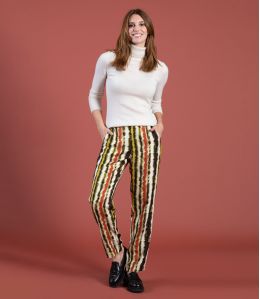 LENY LUCE CHOCOLATE Viscose Pants - 1