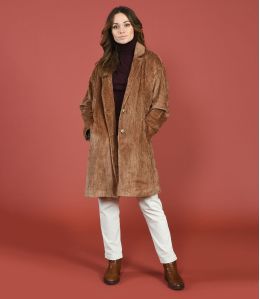 LIV VELVET CAMEL Cotton Coat - 2