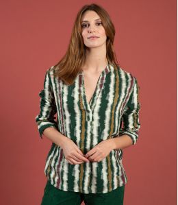 MILA LUCE SAPIN Viscose Blouse - 1