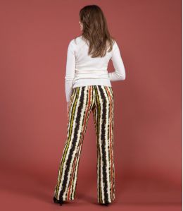 SASHA LUCE CHOCOLATE Viscose Pants - 2