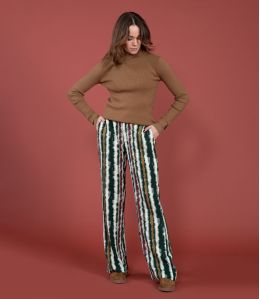 SASHA LUCE SAPIN Viscose Pants - 1