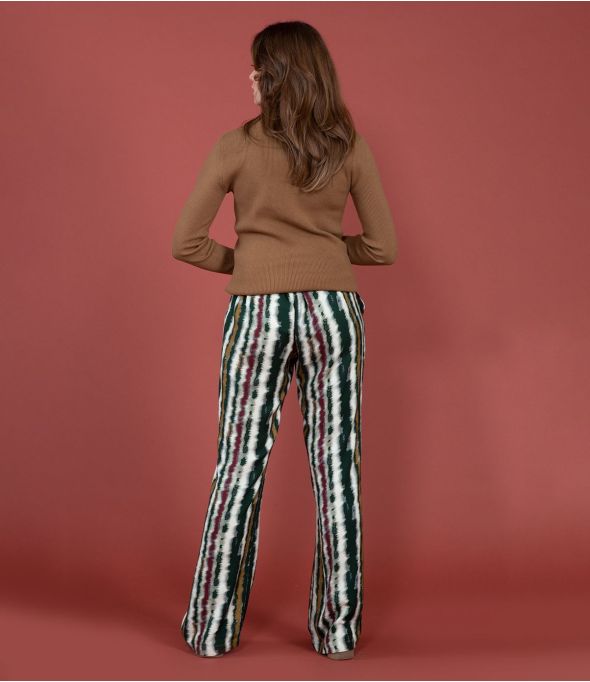 SASHA LUCE SAPIN Viscose Pants - 1