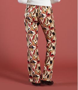 SASHA SEVENTY RED Viscose Pants - 2