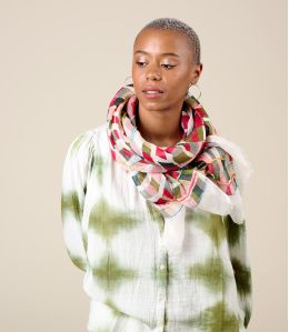 BRIGITE Linen Scarf - 18