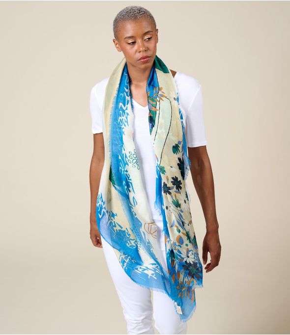 DINA Modal Scarf, Silk - 1