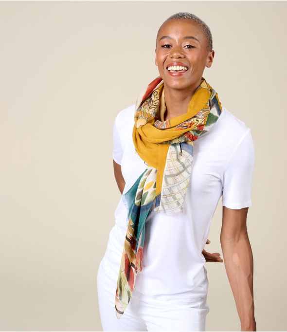 ELFY Modal Scarf, Silk - 16