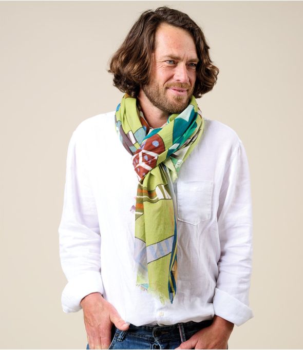 BRISTOL Cotton Scarf - 1