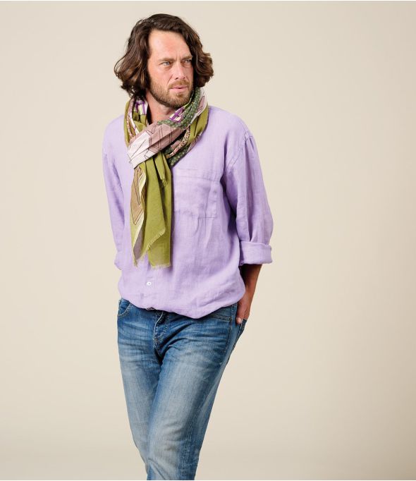 FICUS Cotton Scarf - 1