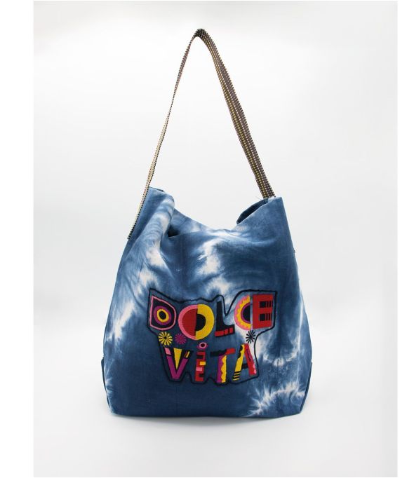 DODO BALI NAVY Cotton Bag - 1