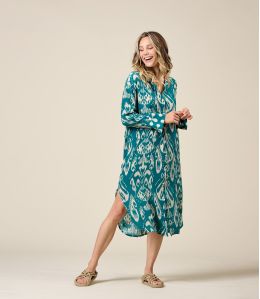 SOFIA MALAGA DUCK Viscose Dress - 1