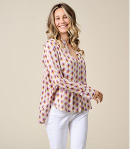 MILA CALVI PARMA Modal Blouse - 1