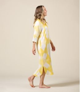 LISA IBIZA YELLOW Cotton Dress - 1