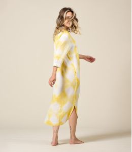 LISA IBIZA YELLOW Cotton Dress - 3