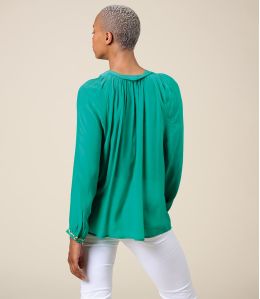 LAURA GREKO MINT Viscose Blouse - 2