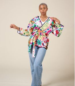 KIMONO PATCH Cotton Kimono - 2