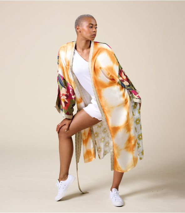 KIMONO BOHO Viscose Kimono - 1