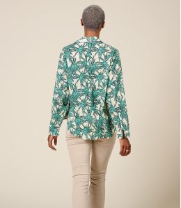 COSY PALMA GREEN Cotton Shirt - 2