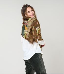 DOLORES Wool Scarf - 11