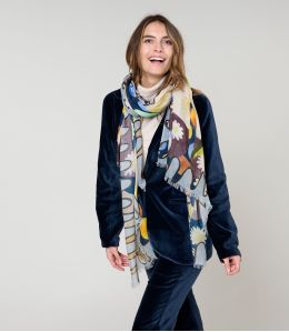 GIANA Modal Scarf, Wool - 1