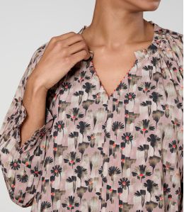 IRIS VERO NUDE BLOUSE in Viscose - 4