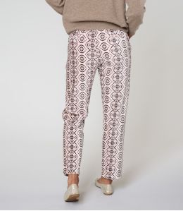 LENY BELEM BEIGE COTTON PANTS - 2