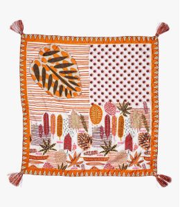 FANI Women's Silk Scarf 65x65 cm Storiatipic - 8