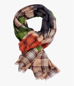 SIGNE Men's Wool Scarf 80X190 cm Storiatipic - 1