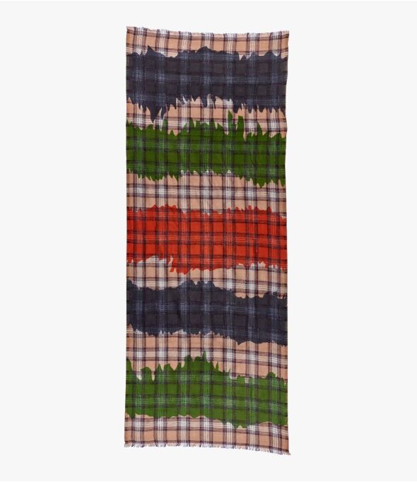 SIGNE Men's Wool Scarf 80X190 cm Storiatipic - 1