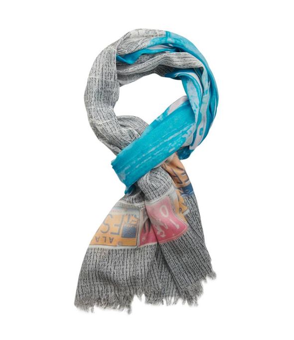 HECTOR Men's Cotton Modal Scarf 100x200 cm Storiatipic - 2