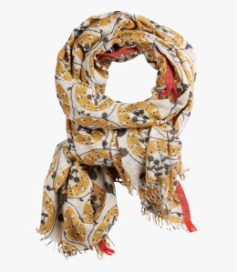 CHLOÉ Women's Wool, Cotton and Nylon Scarf 100 x 200 CM - 3